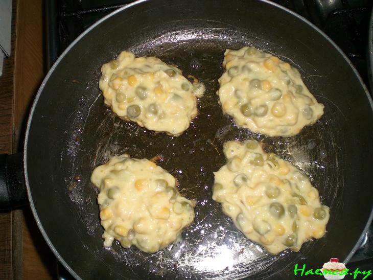 Овощные котлеты с сыром