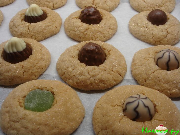 Арахисовое печенье с сюрпризом