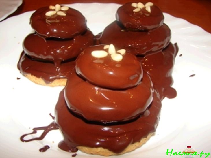 Новогоднее печенье "Ёлочки" 