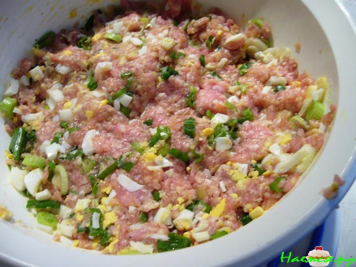 Мясная запеканка "Весеннее настроение"