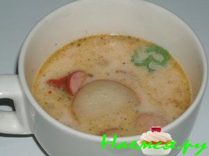 Тосканский супчик с говяжьими колбасками