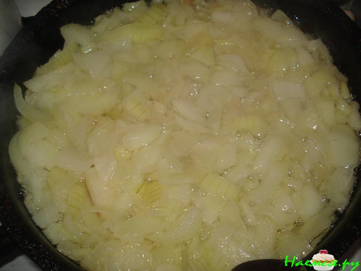 Фаршированная курица (потрошками)