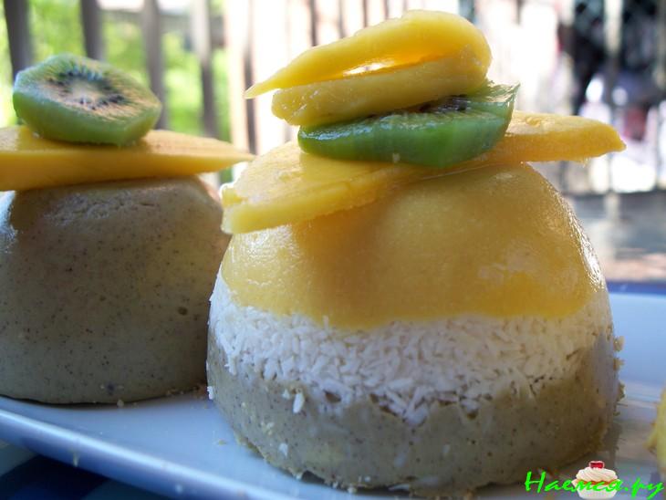 Фруктово-йогуртовые пудинги 