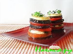 Баклажановые "небоскребы" Баклажановые "небоскребы"