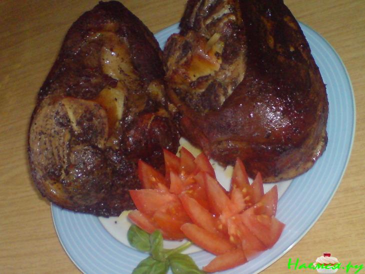 Рулька с пивом и мятой