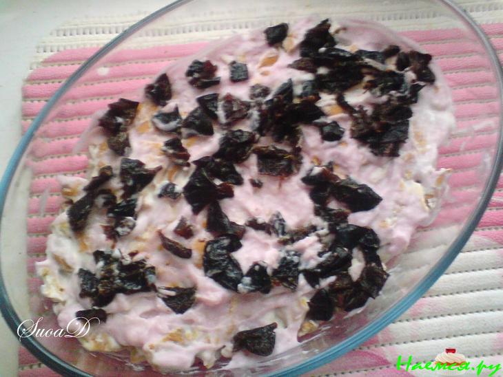 Торт "Камушки с черносливом"