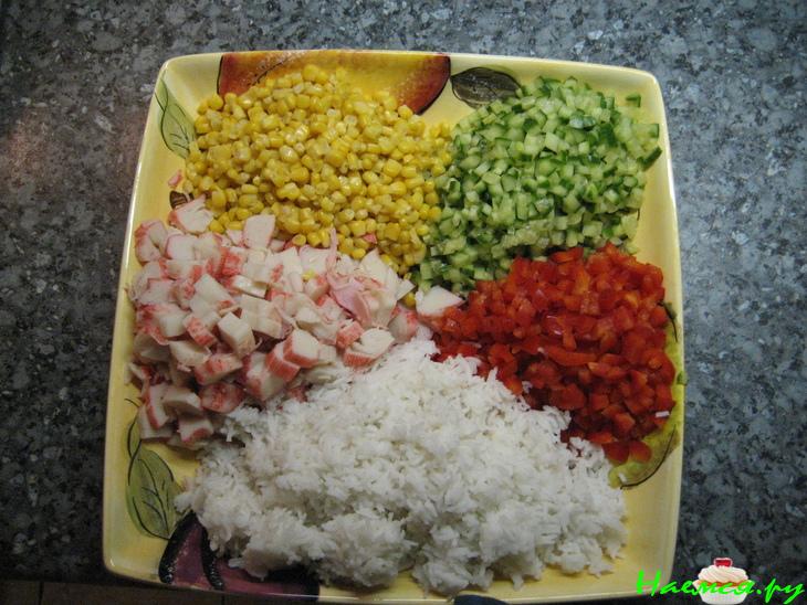 Салат "Серпантин"