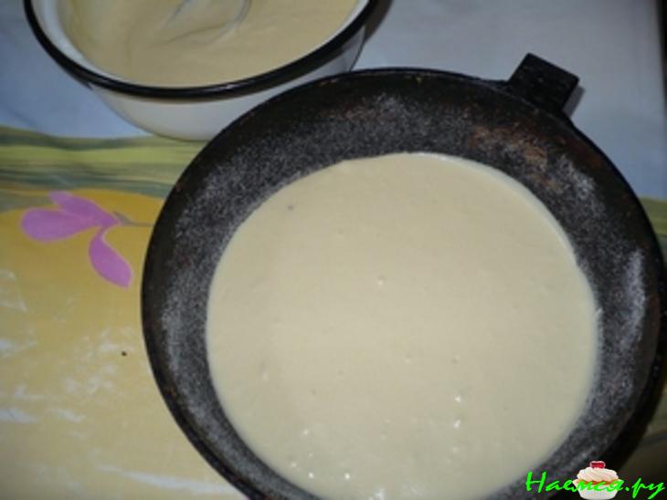 Пирог с капустой "Нежность" (заливной) Пирог с капустой "Нежность" (заливной)