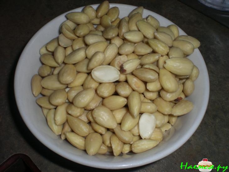 Миндально-мандариновый тортик (без жира,муки и сахара)