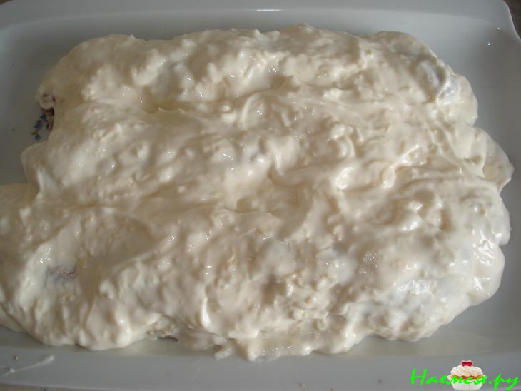 Мясо под сырной шубой "Нежность"