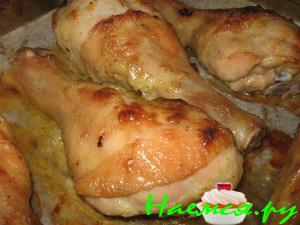 Курица в майонезно - горчичном соусе