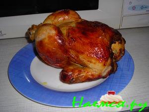 Аппетитная курочка целиком