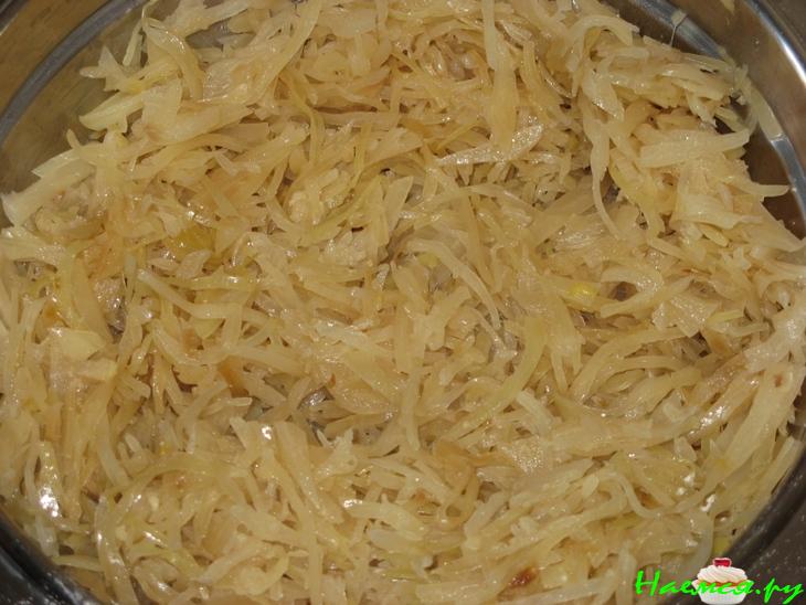 Пирожки с капусткой жареные