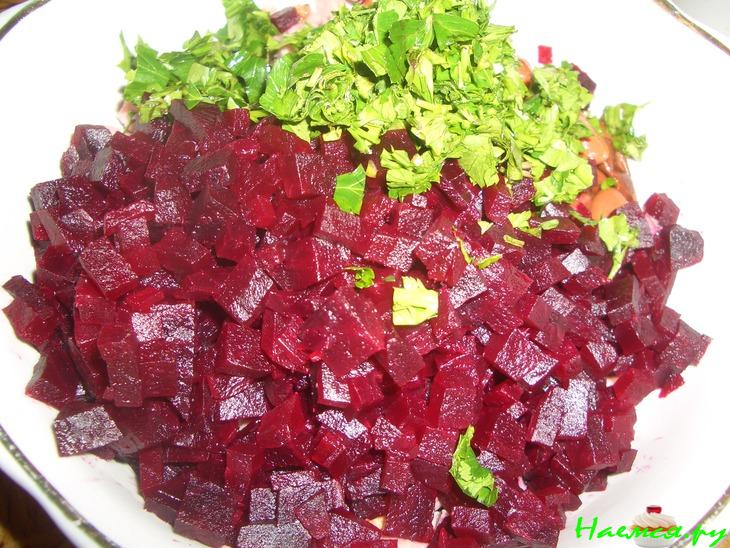 Салат "Бордо"