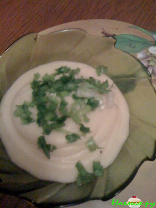 Воздушный крем-суп из цветной капусты