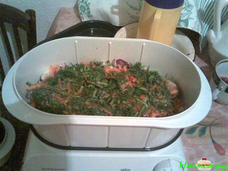 Обалденная скумбрия в пароварке