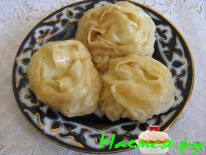 Манты с картошечкой