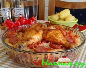 Курица по-польски
