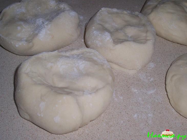 Суп с лепёшкой