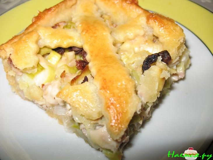 Пирог с курицей