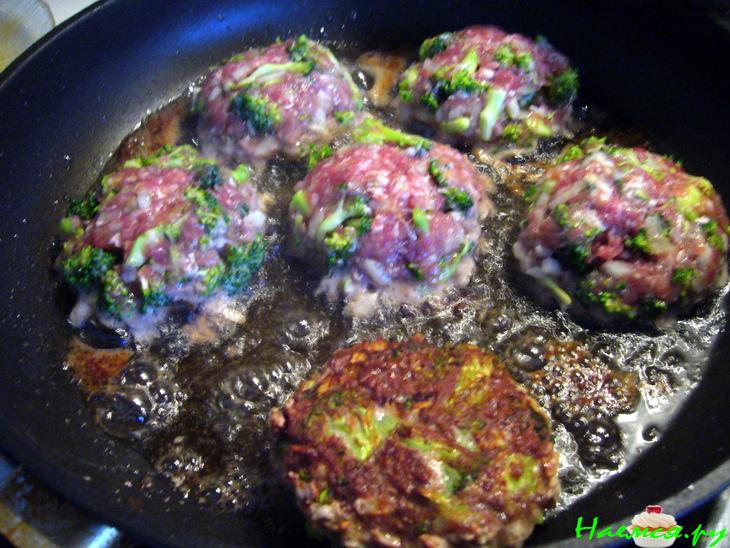 Котлеты с брокколи Котлеты с брокколи