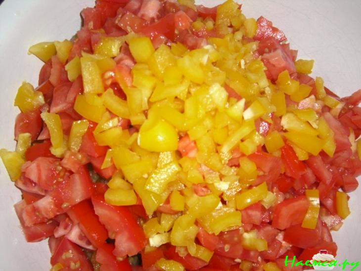 Салат с бобами Салат с бобами