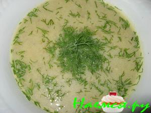 Суп из баклажанов с сыром