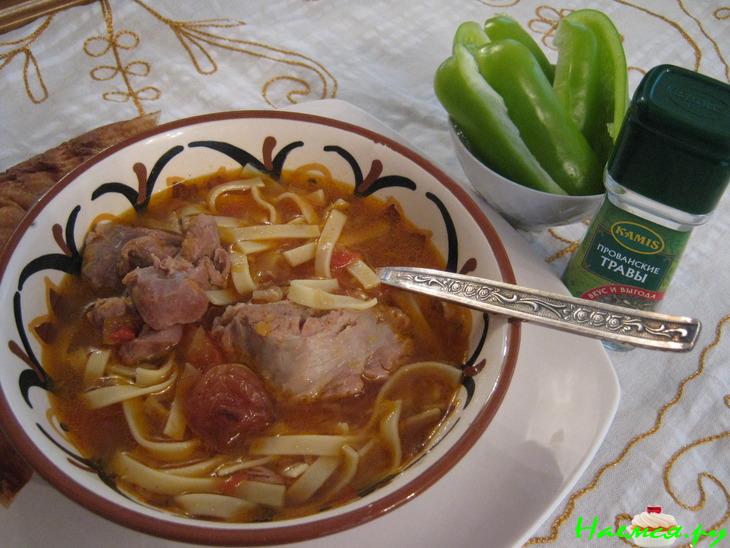 Суп мясной "Первый снег"