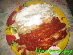 Ленивые вареники с капустой и картошкой