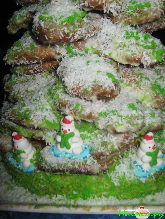 Тортик 'Новогодняя ёлка' 