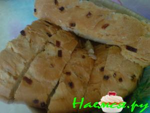 Луковый дрожжевой хлебушек