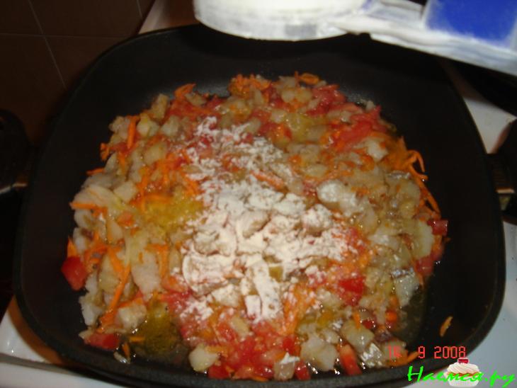 Гуляш рыбный