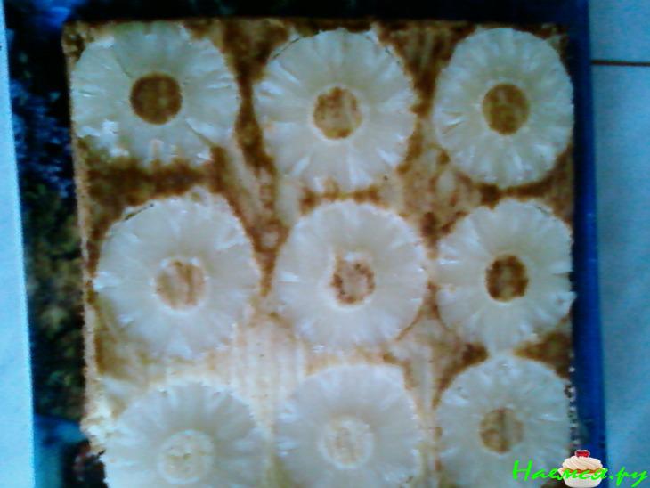 Ананасовый торт