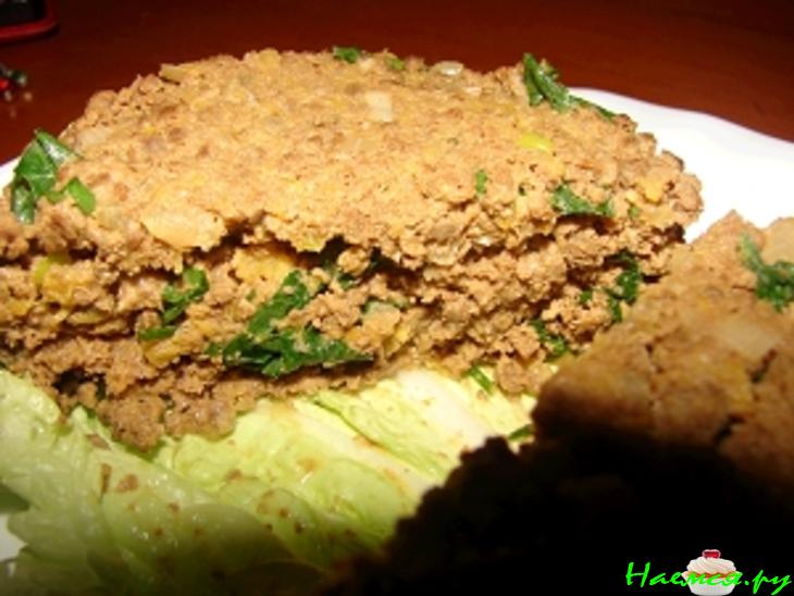 Печёночный паштет с тыквой