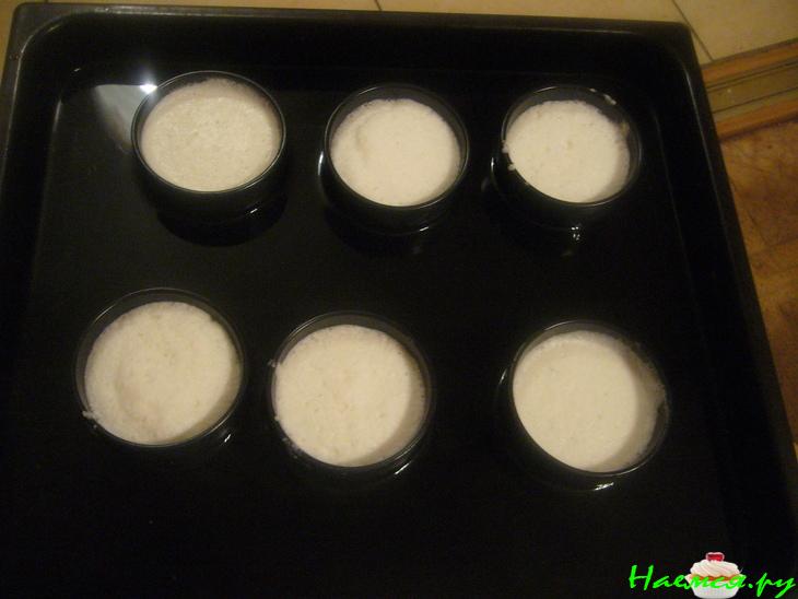 Запечённый чайный крем