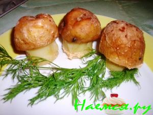 Картофельные грибочки. Веселый гарнир