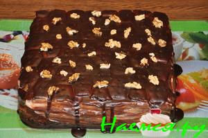 Торт из крекера