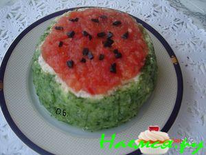 Салат "Арбуз"