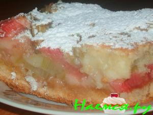 Пирог с рабарбаром