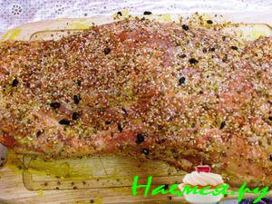 Шейка свиная запеченная