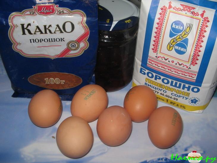 Торт шоколадный 'Пьяная вишня'