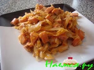 Тушенная капуста "Домашняя"