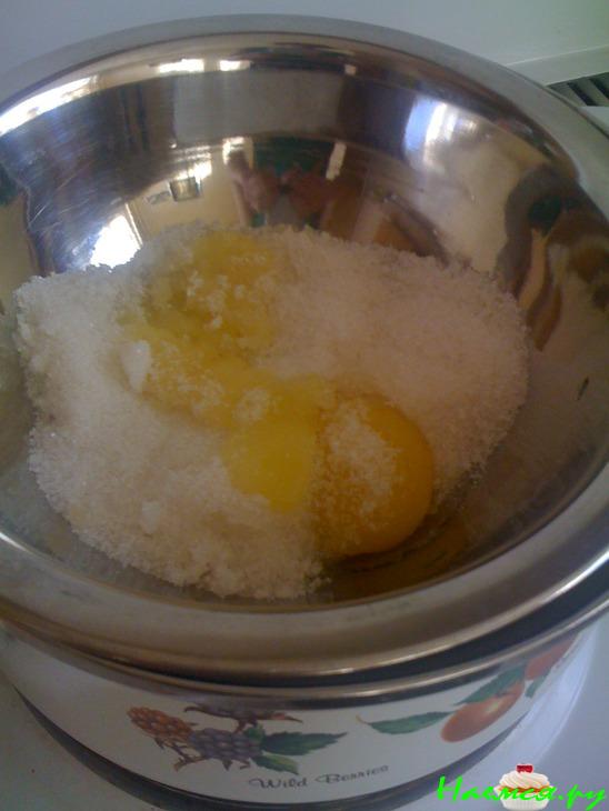 Торт "Сливочное суфле на шоколадной основе "Брауни"