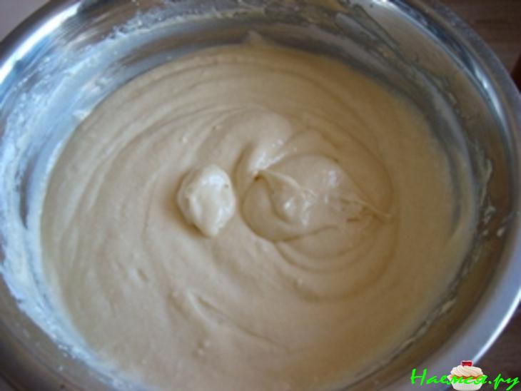 Сметанно-ореховый пирог