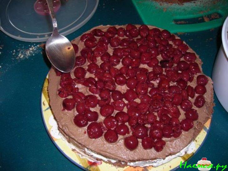 Торт вишнево-шоколадный