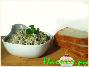 Паста из баклажан с йогуртом