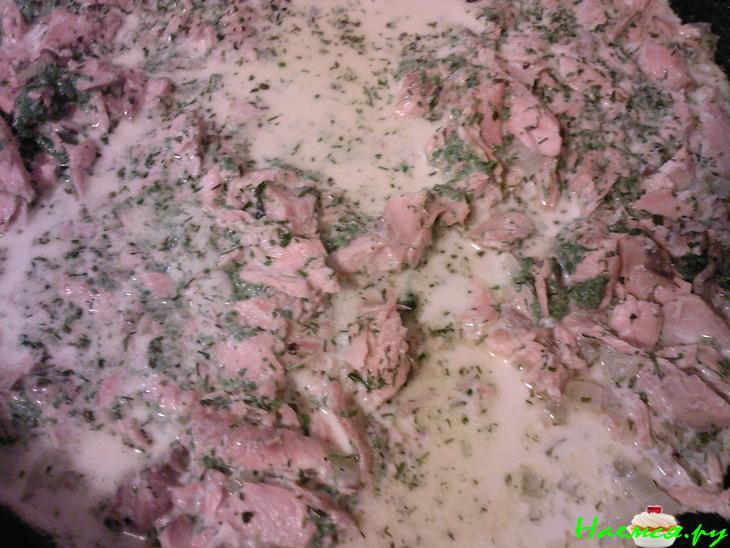 Гнездышки с горбушей