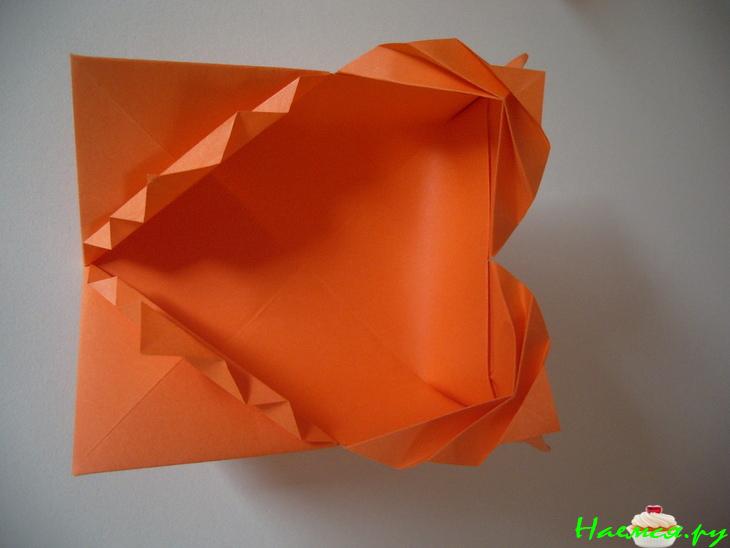 Японские корзиночки (украшение стола к Пасхе)