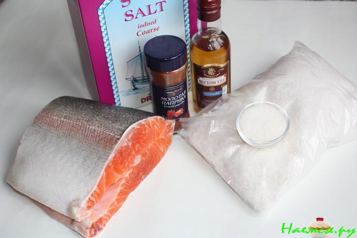 Форель домашнего посола