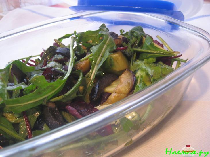 Салат "Февраль" с рукколой